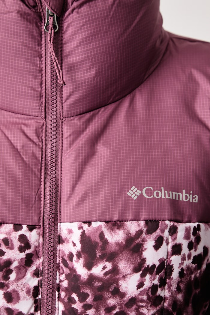 Krótka kurtka damska Puffect Columbia fioletowy 2171281