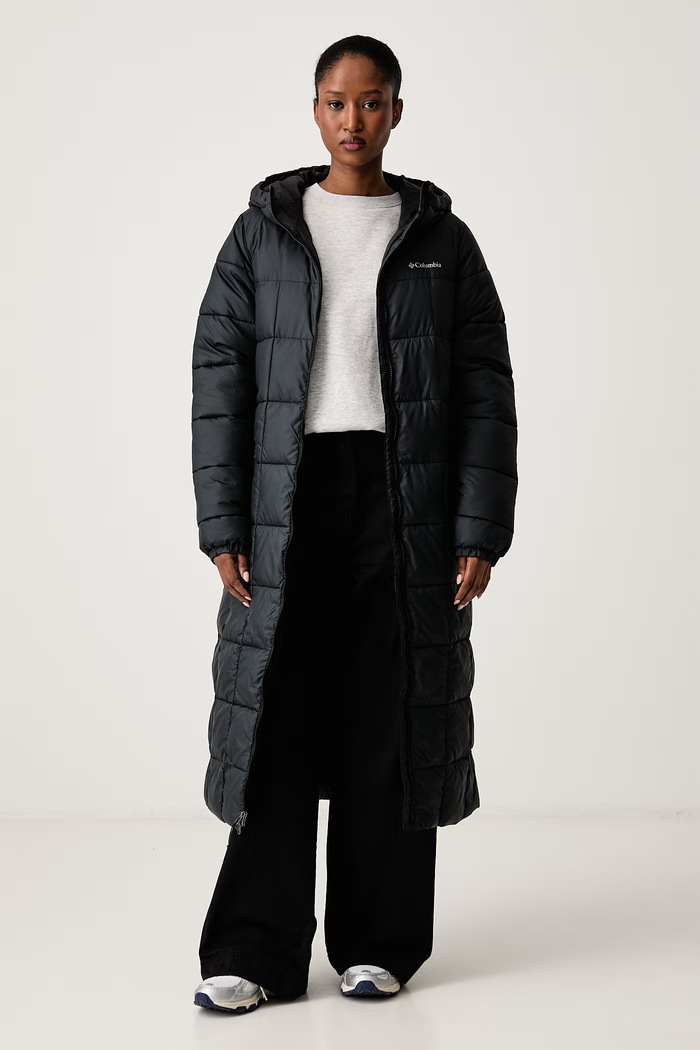 Columbia Długa kurtka damska Puffect 2171261 czarny AW26