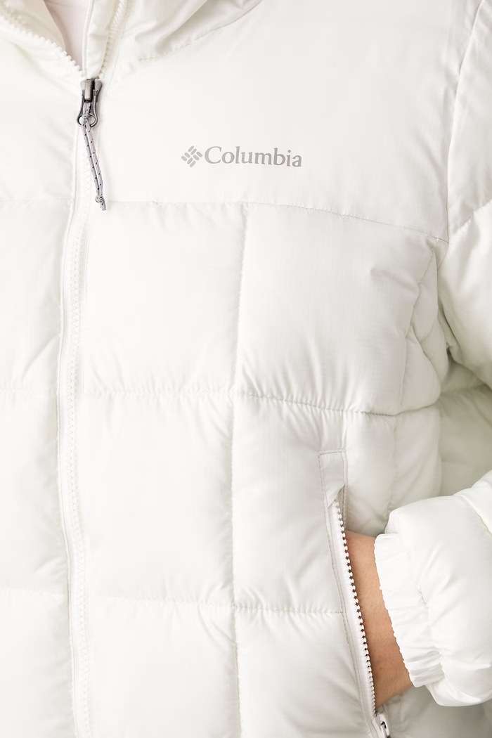 Krótka kurtka damska Puffect Columbia biały 2171241