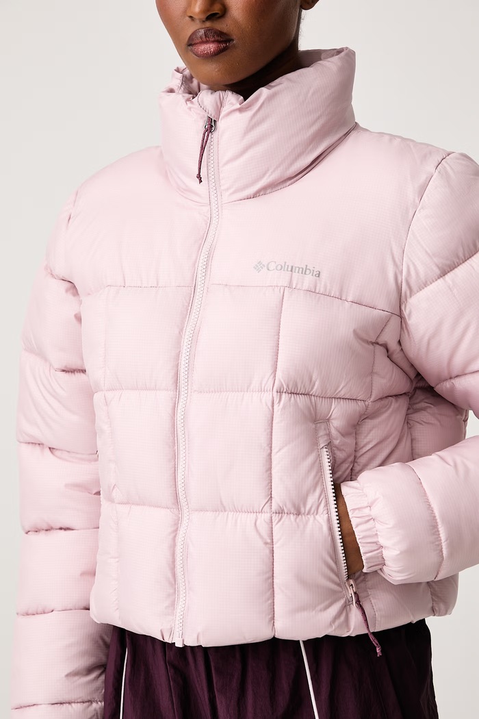 Krótka kurtka damska Puffect Columbia 2171241 różowy