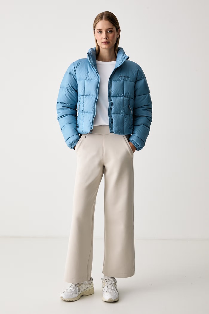 Columbia Krótka kurtka damska Puffect 2171241 niebieski AW26