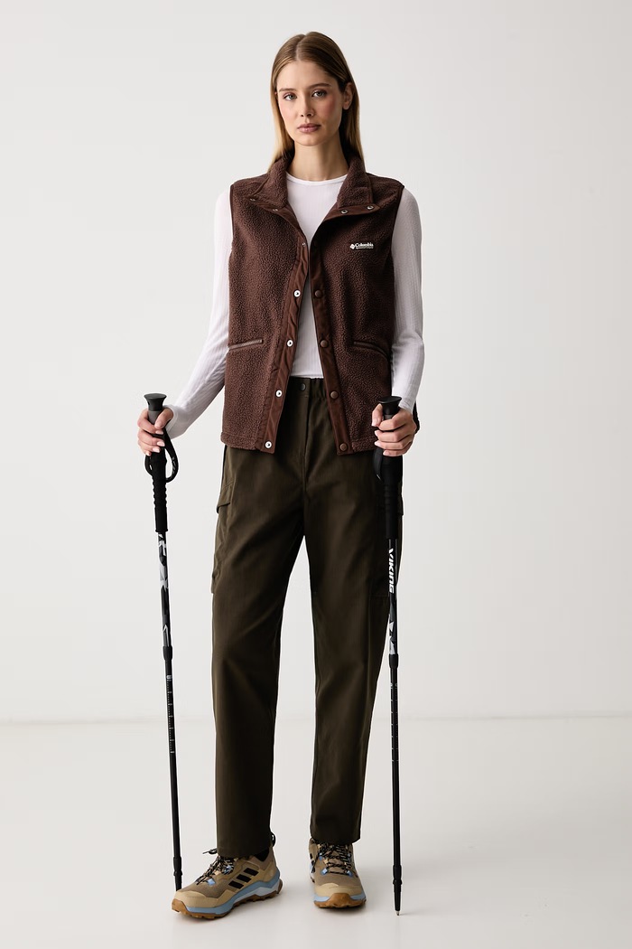 Columbia Bezrękawnik damski Helvetia 2173641 brązowy AW26