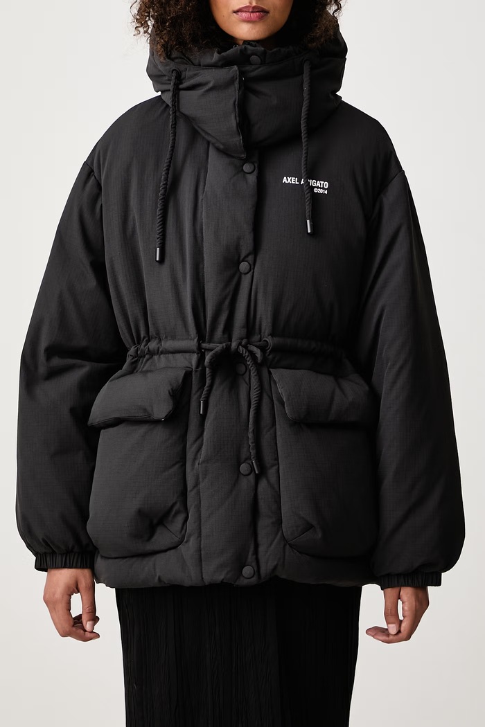 Grove Puffer kurtka puchowa damska Axel Arigato czarny A4156002