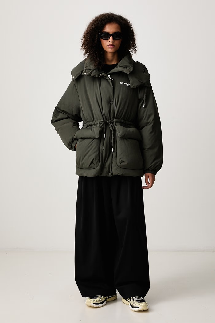 Axel Arigato Grove Puffer kurtka puchowa damska A4156001 zielony AW26