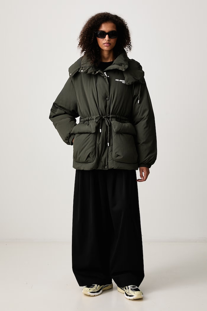 Axel Arigato Grove Puffer kurtka puchowa damska A4156001 zielony AW26