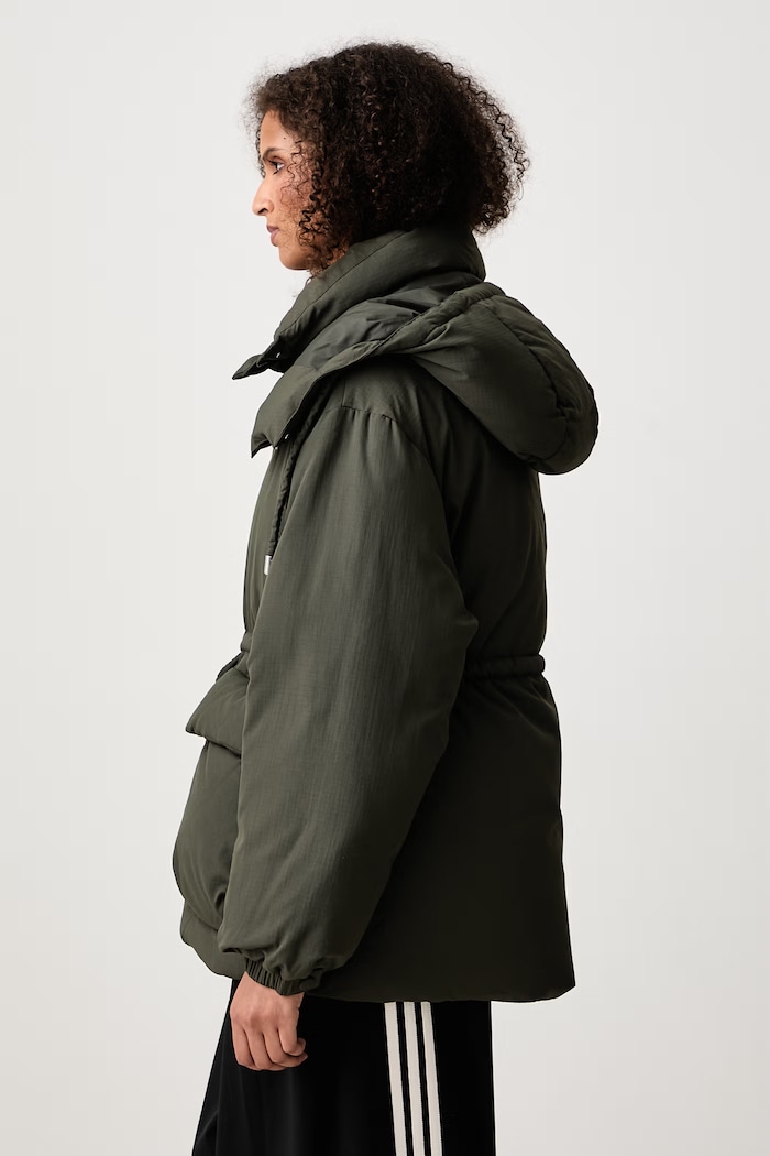 Grove Puffer kurtka puchowa damska Axel Arigato A4156001 zielony