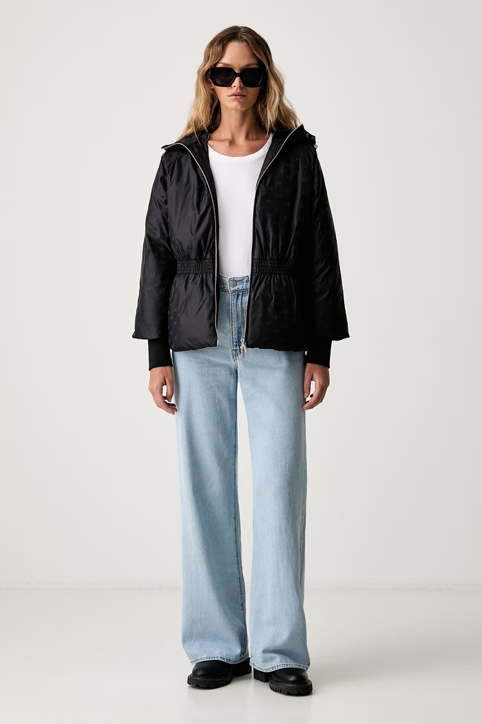 Armani Exchange късо яке дамско XW002434.AF26068 черен AW26