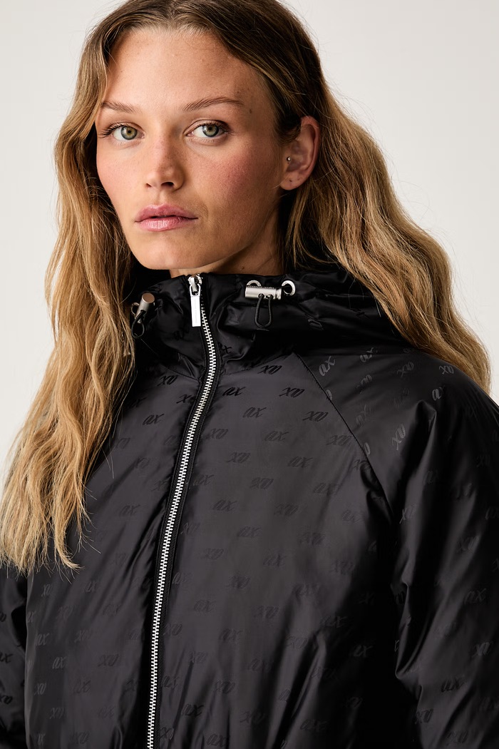 Armani Exchange късо яке дамско черен XW002434.AF26068