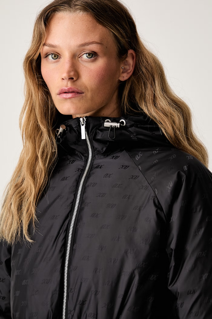 Armani Exchange късо яке дамско черен XW002434.AF26068