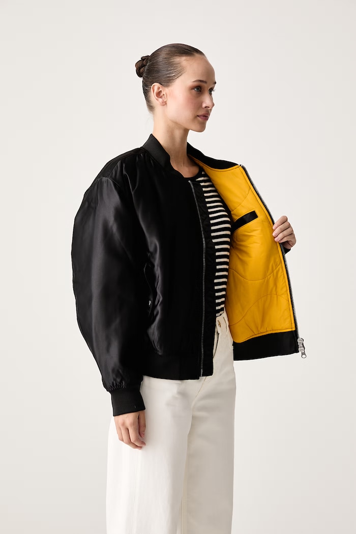Vans Bunda bomber dámska VN000XFNBLK1