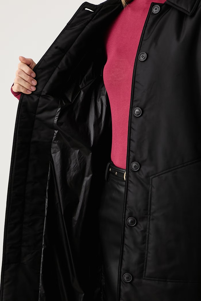 Trussardi Długa kurtka damska F008A000490N