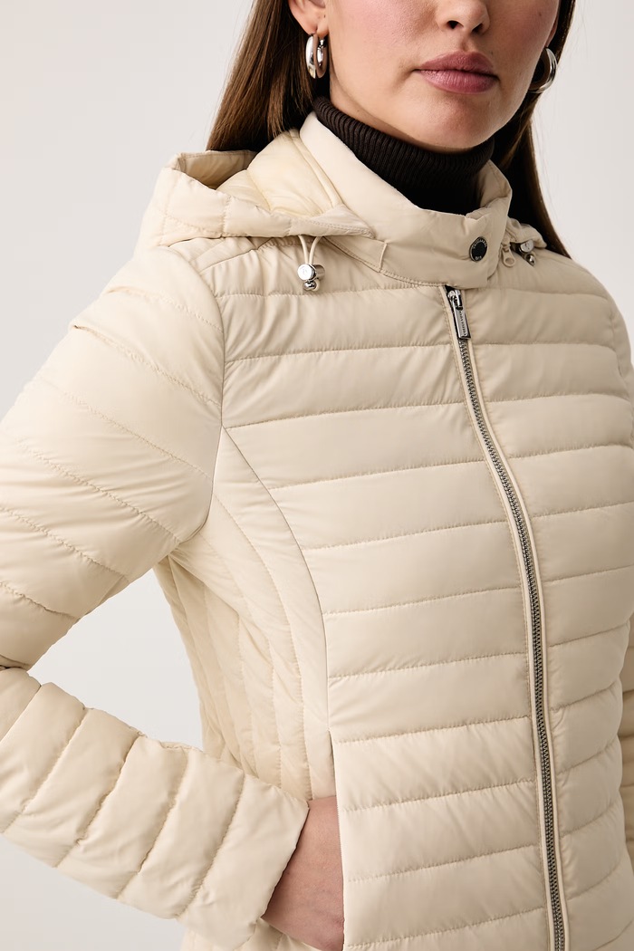 Kurtka pikowana damska Trussardi F353A000459N beżowy