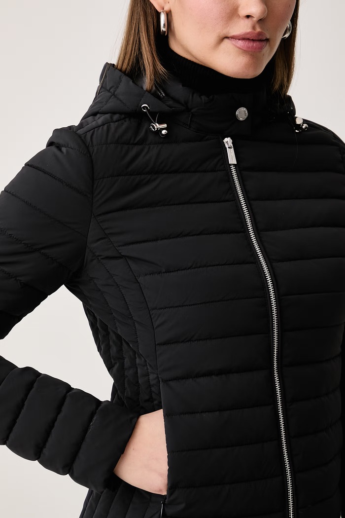 Kurtka pikowana damska Trussardi F353A000459N czarny