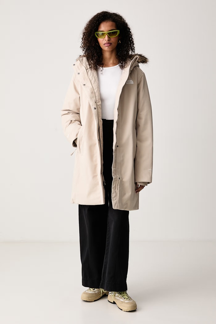 The North Face Parka za žene Arctic NF0A84J2N7J1 bež AW26