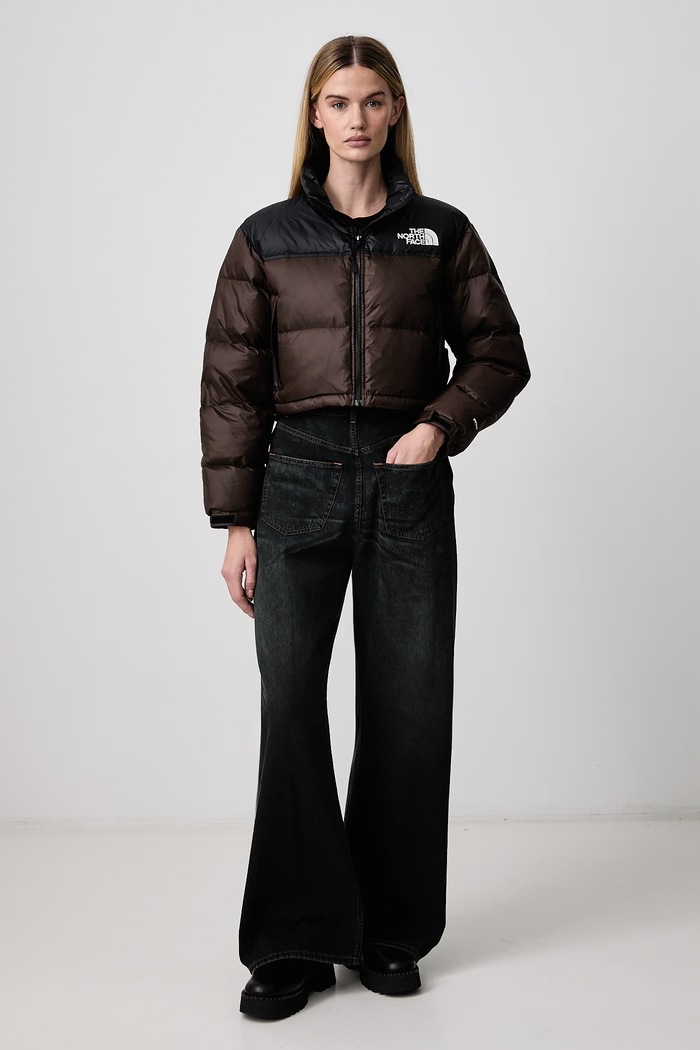 The North Face Páperová bunda dámska Nuptse NF0A5GGERM11 hnedá AW26