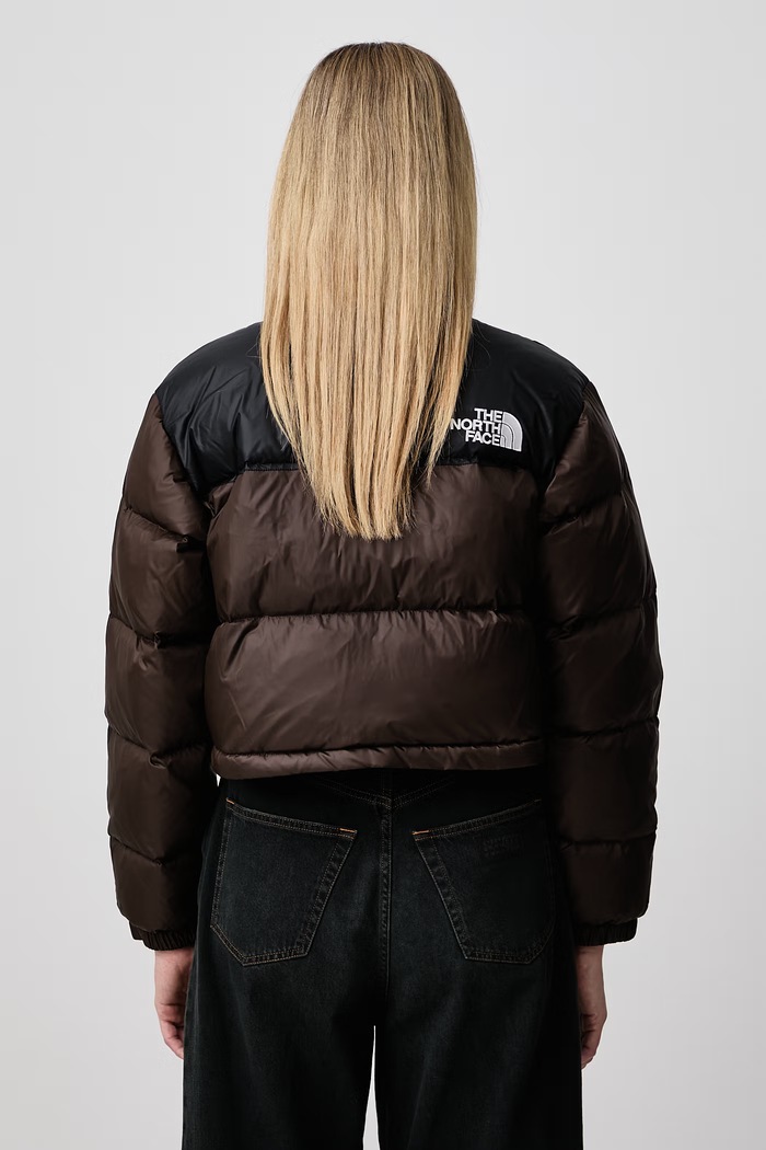 Oblečenie The North Face Páperová bunda dámska Nuptse NF0A5GGERM11 hnedá