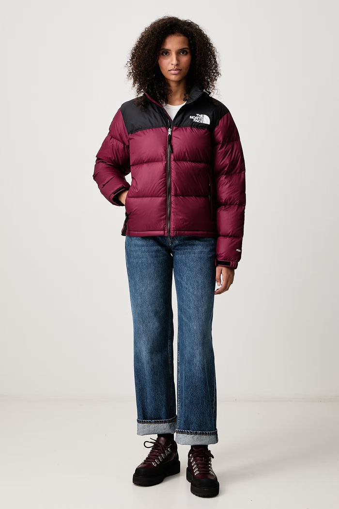 The North Face Πουπουλένιο μπουφάν γυναικείο 1996 Retro Nuptse NF0A3XEORH11 μπορντό AW26
