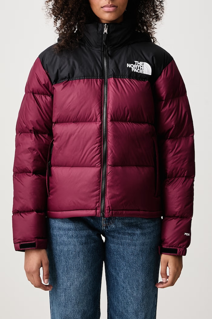Πουπουλένιο μπουφάν γυναικείο 1996 Retro Nuptse The North Face μπορντό NF0A3XEORH11