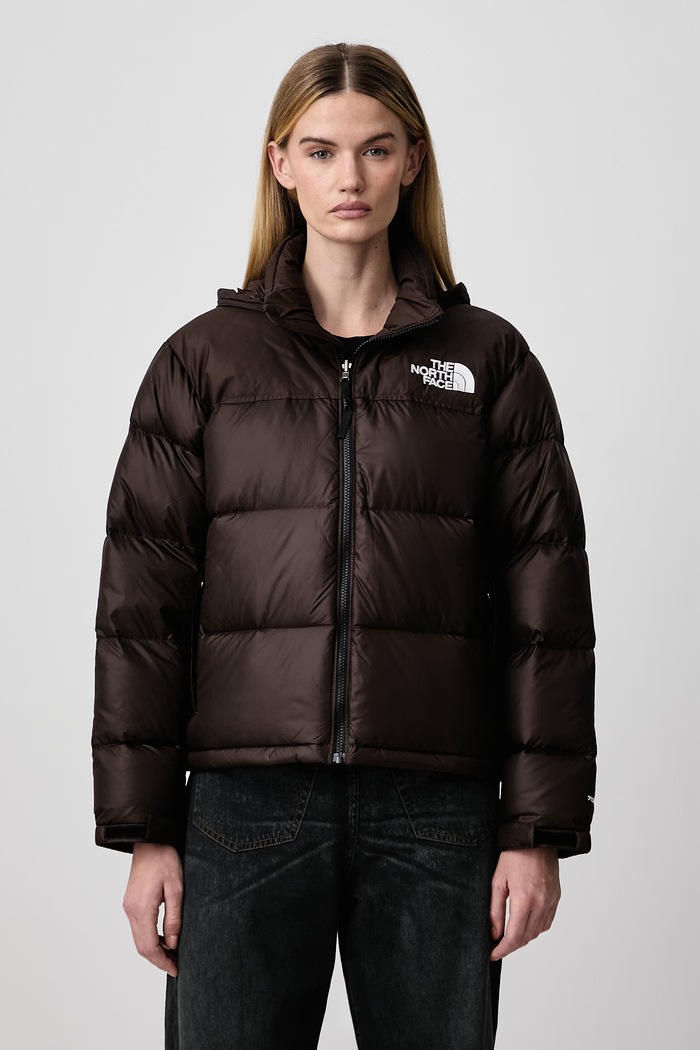 The North Face Páperová bunda dámska 1996 Retro Nuptse hnedá NF0A3XEONMF1