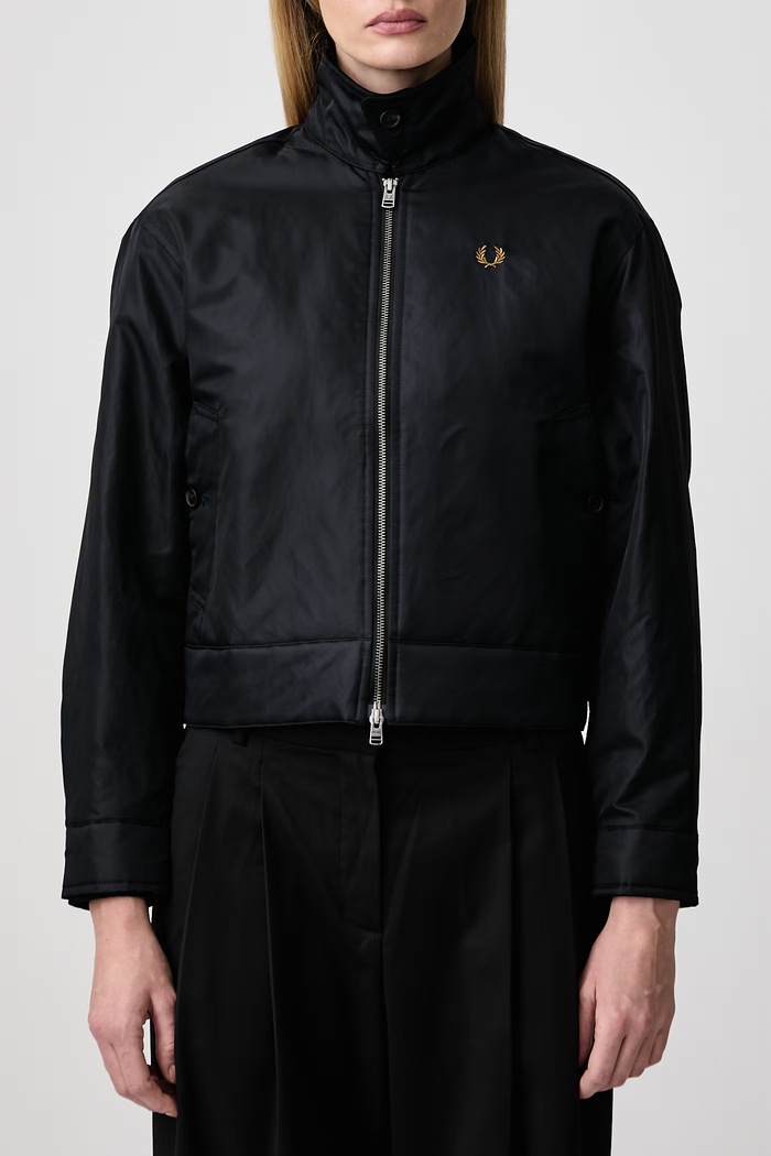 Átmeneti kabát női Fred Perry J3116.102 fekete