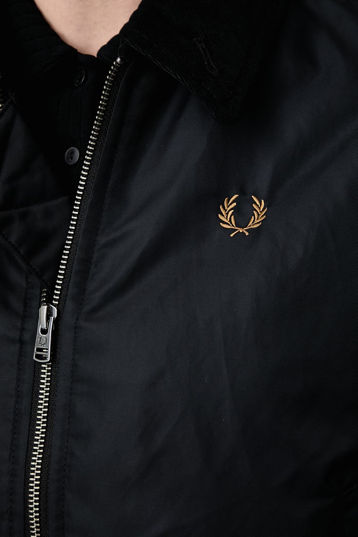 Átmeneti kabát női Fred Perry fekete J3116.102