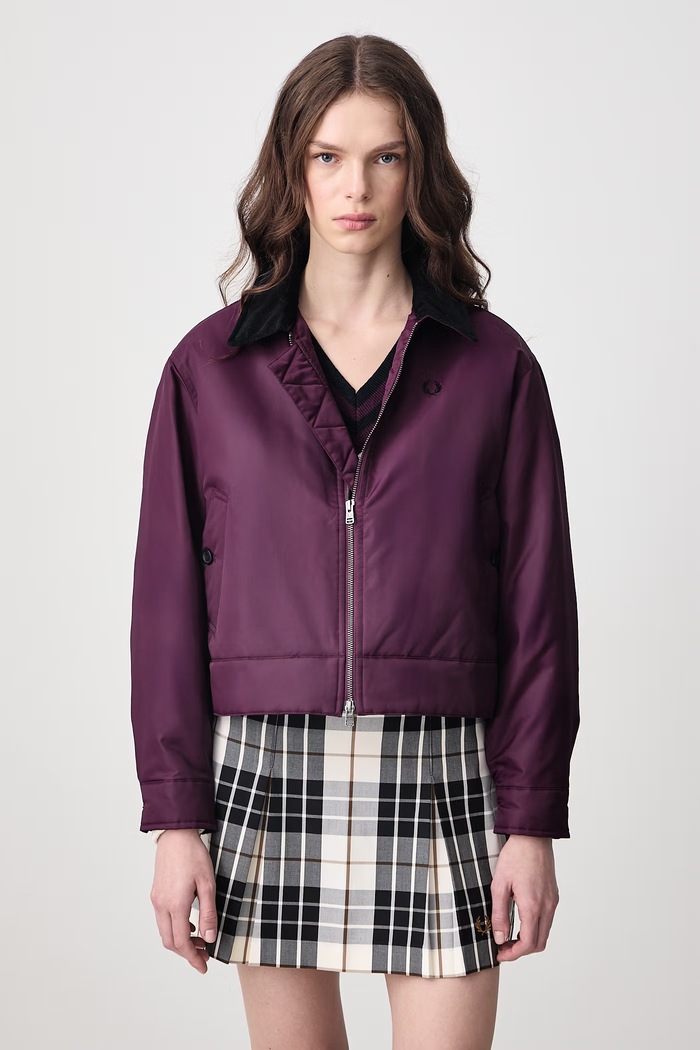 Fred Perry Kurtka damska fioletowy J3116.37C