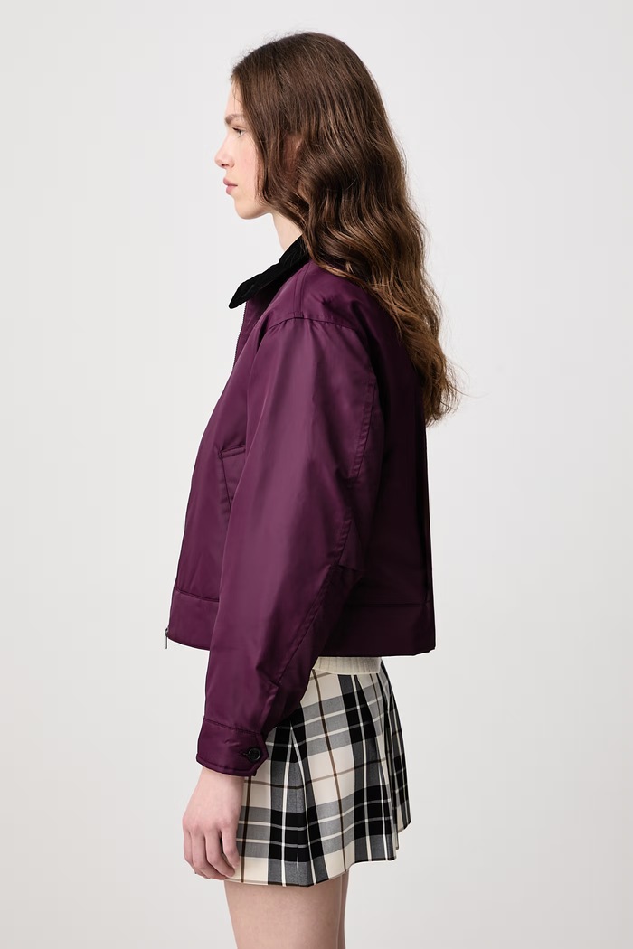 Kurtka damska Fred Perry J3116.37C fioletowy