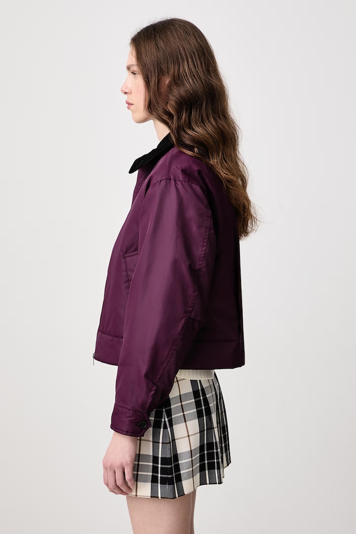 Kurtka damska Fred Perry J3116.37C fioletowy