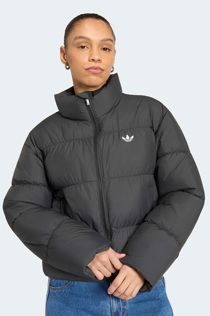 Prošivena jakna za žene Short Padded adidas Originals KT4241 crna