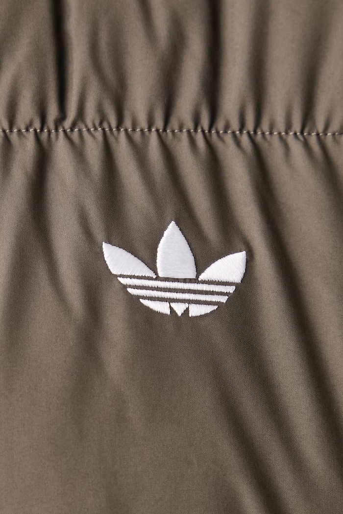 Jachetă scurtă pentru femei Short Padded adidas Originals verde KR9579