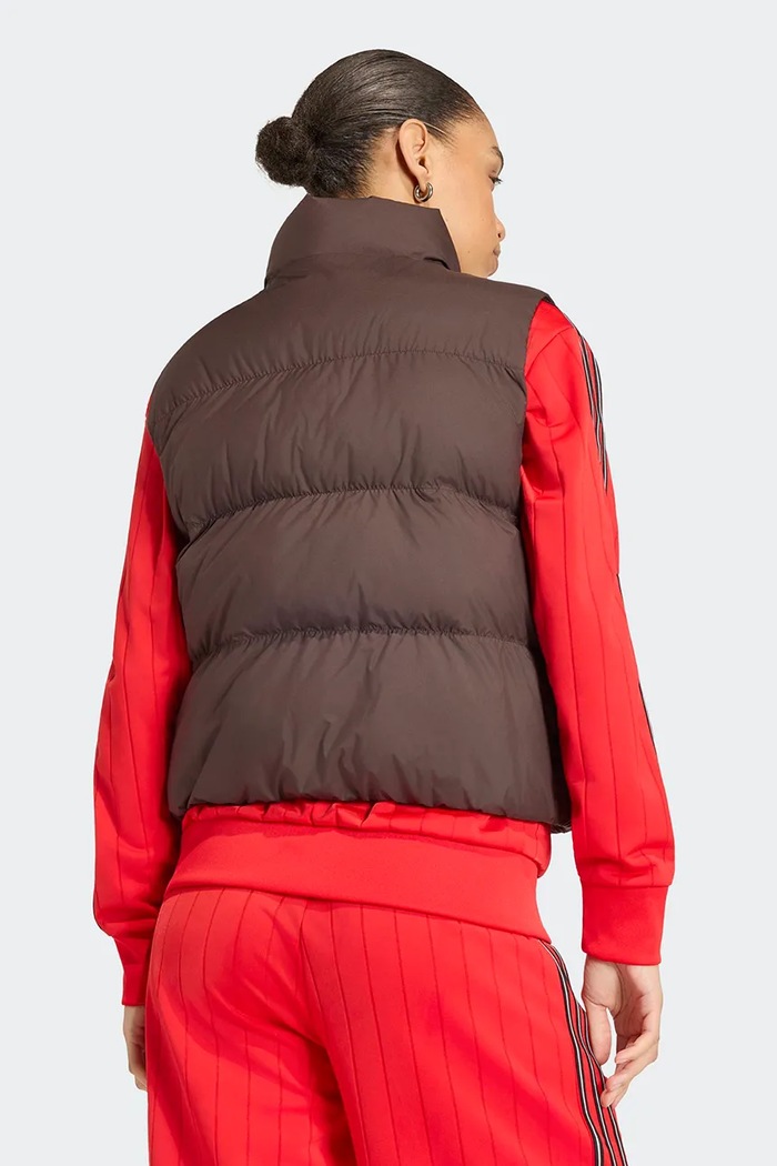 adidas Originals Αμάνικο γυναικείο Regular Padded KR9549 καφέ AW26