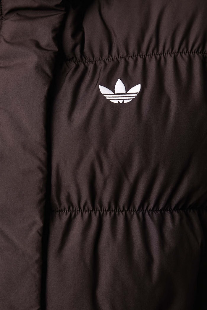 Vestă pentru femei Regular Padded adidas Originals maro KR9549