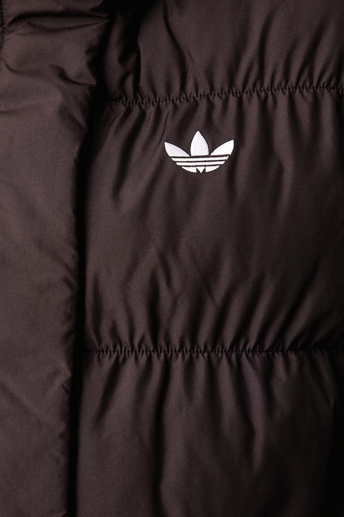 Vestă pentru femei Regular Padded adidas Originals maro KR9549