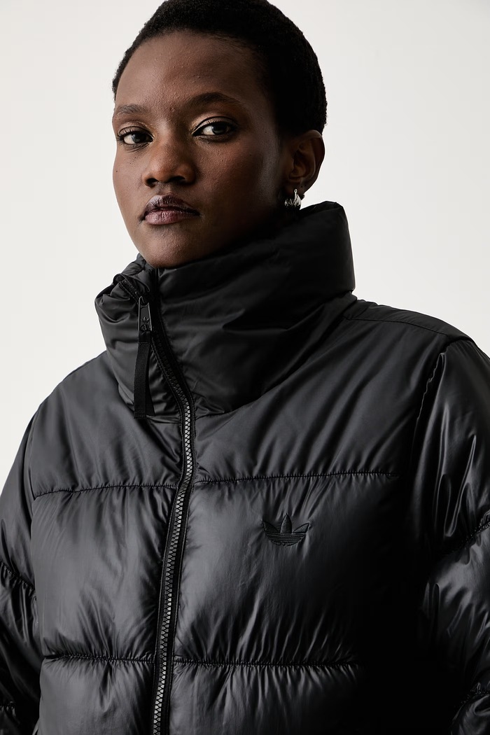 adidas Originals pernata jakna za žene Essentials Down Puffer crna KG6674