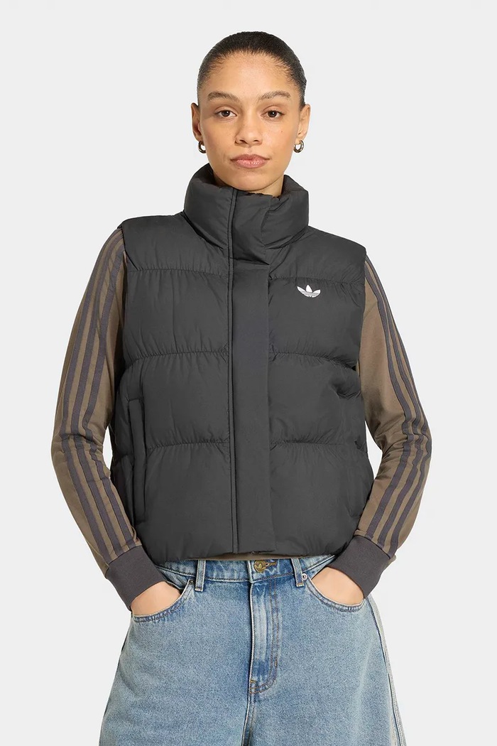 adidas Originals Αμάνικο γυναικείο Regular Padded Gilet μαύρο KG6672