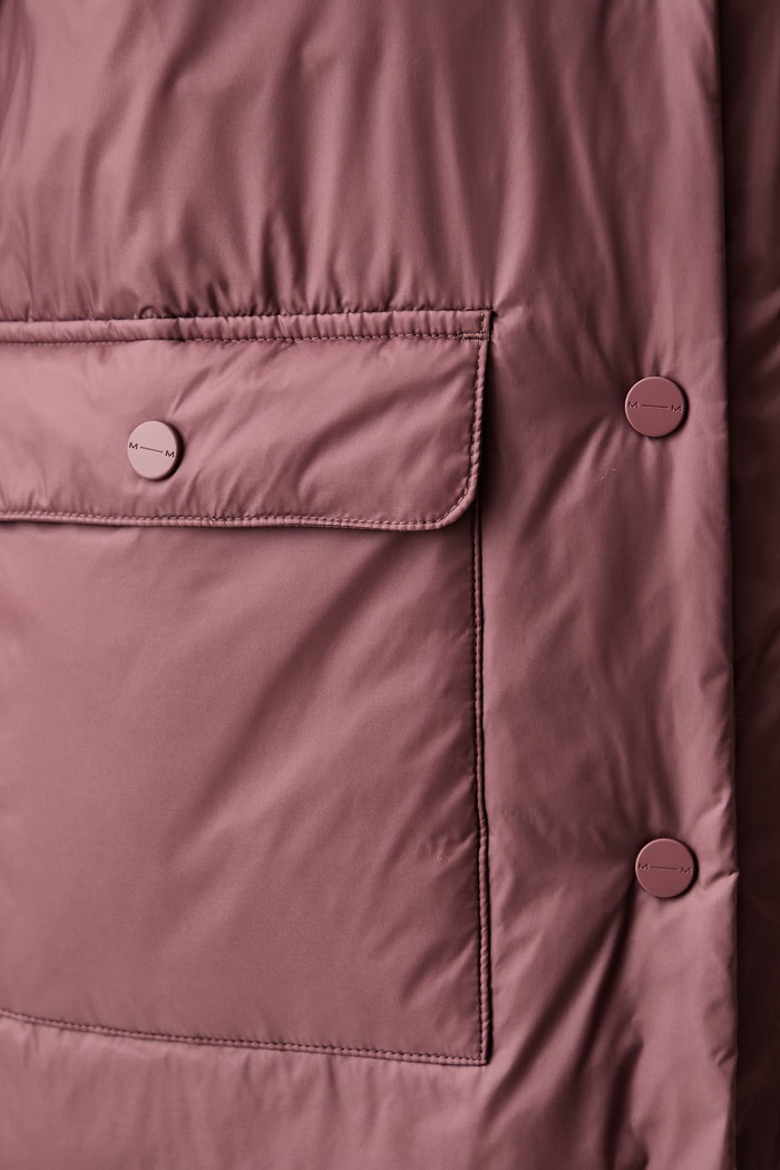 MM by Max Mara kurtka przejściowa damska MMLPALAZZI 2626486027600 fioletowy