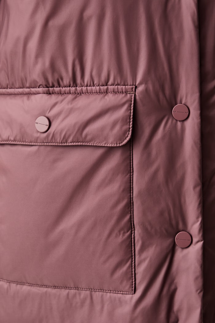 MM by Max Mara kurtka przejściowa damska MMLPALAZZI 2626486027600 fioletowy