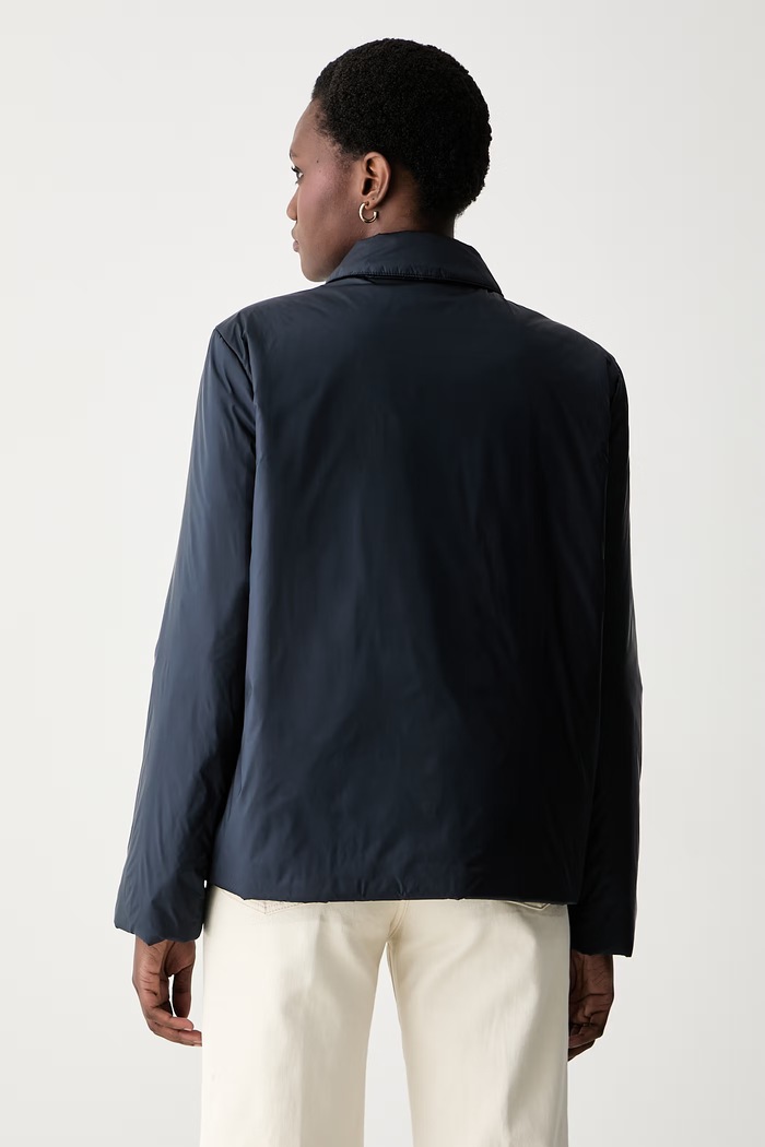 Odzież MM by Max Mara kurtka przejściowa damska MMLPALAZZI 2626486027600 granatowy
