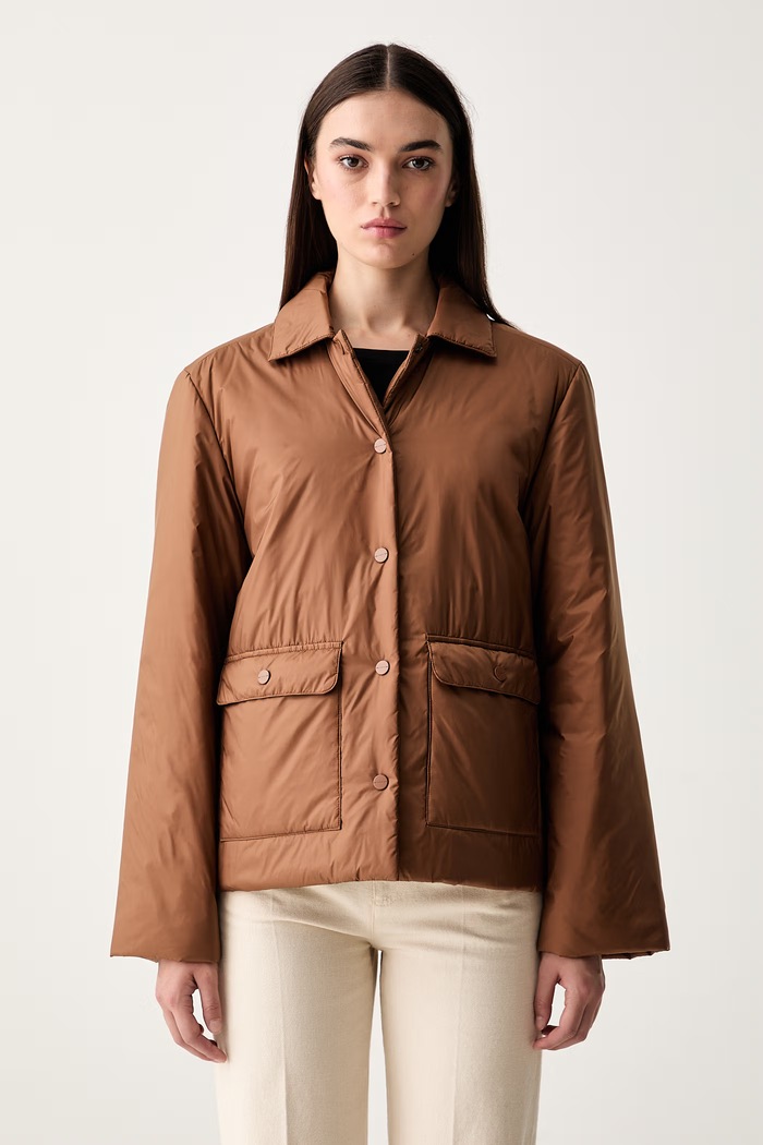 MM by Max Mara přechodová bunda dámská MMLPALAZZI hnědá 2626486027600