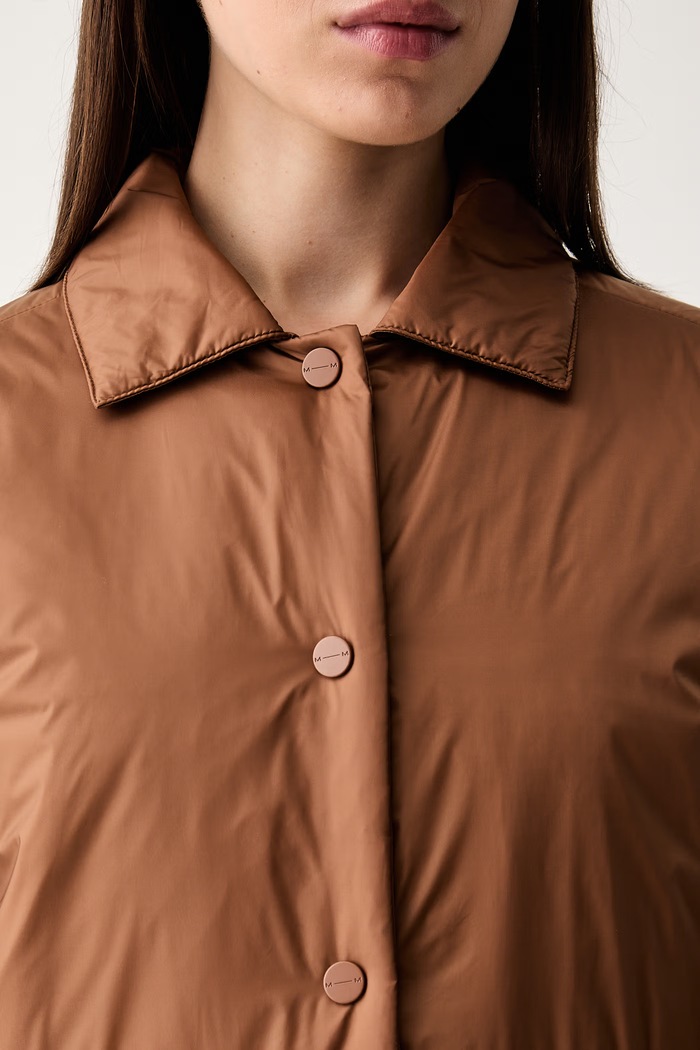 MM by Max Mara přechodová bunda dámská MMLPALAZZI 2626486027600 hnědá
