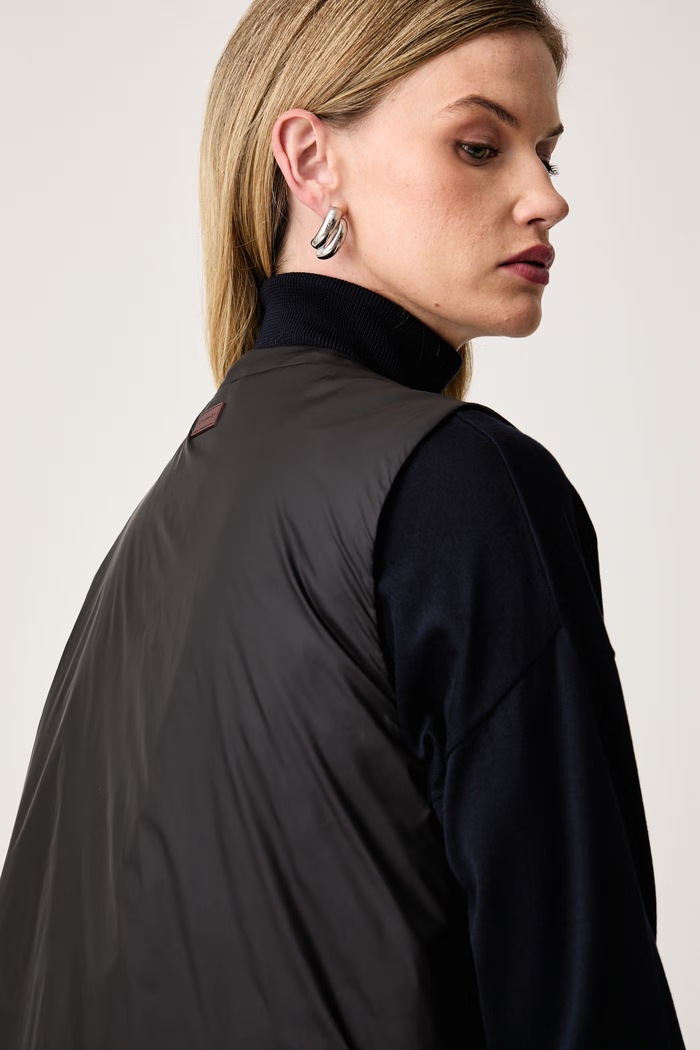 MM by Max Mara bezrękawnik damski MMLESEDRA 2626296017600 czarny