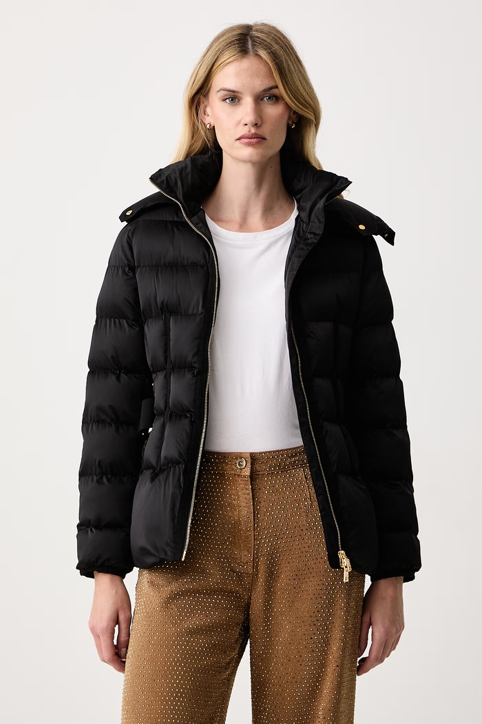 Kurtka damska Elisabetta Franchi czarny PI92D66E2