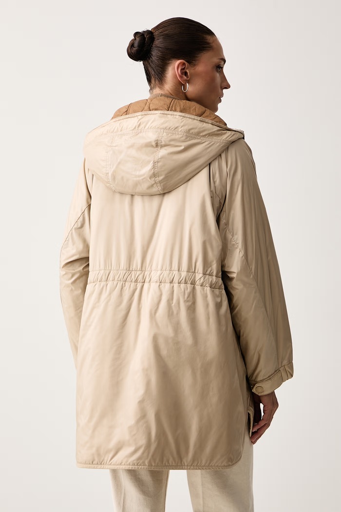 Kurtka dwustronna damska WKDALCAMO Weekend Max Mara beżowy 2625496011600