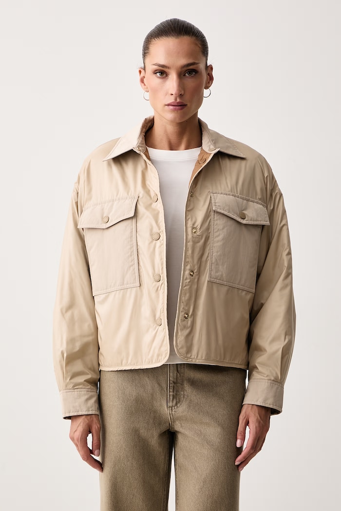 Weekend Max Mara Kurtka dwustronna damska WKDSUGHERO 2625486041600 beżowy AW26