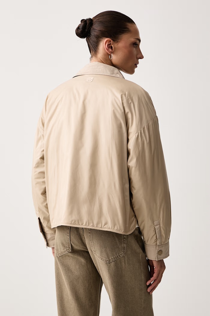 Kurtka dwustronna damska WKDSUGHERO Weekend Max Mara beżowy 2625486041600