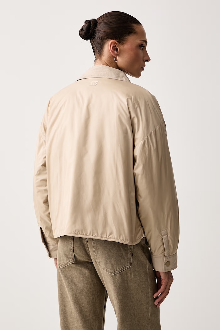 Kurtka dwustronna damska WKDSUGHERO Weekend Max Mara beżowy 2625486041600