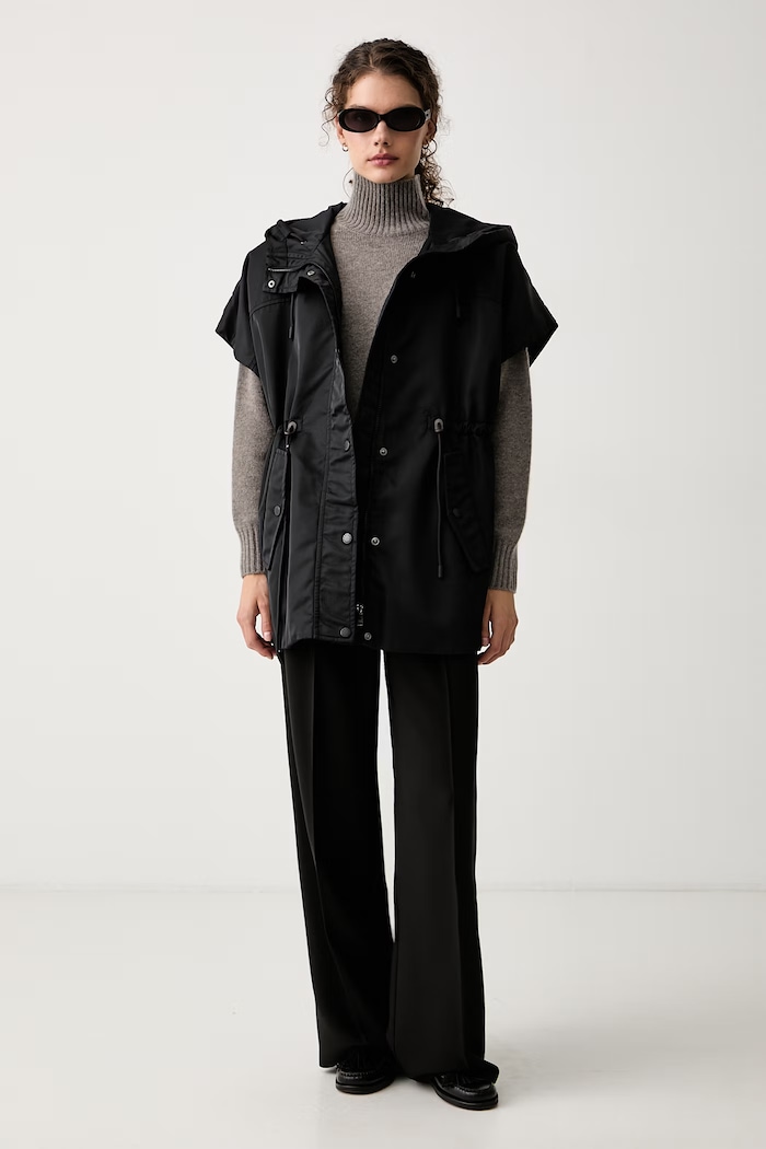 Weekend Max Mara Bezrękawnik damski WKDORIGANO 2625296021600 czarny AW26