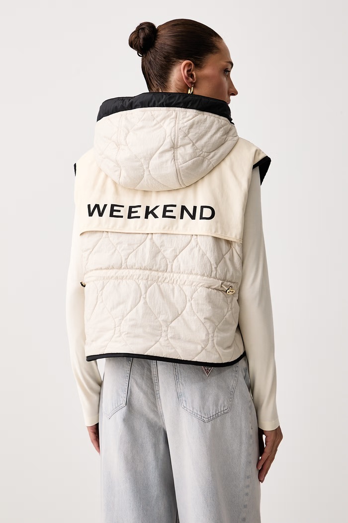 Bezrękawnik damski WKDACCENNI Weekend Max Mara czarny 2625296011600