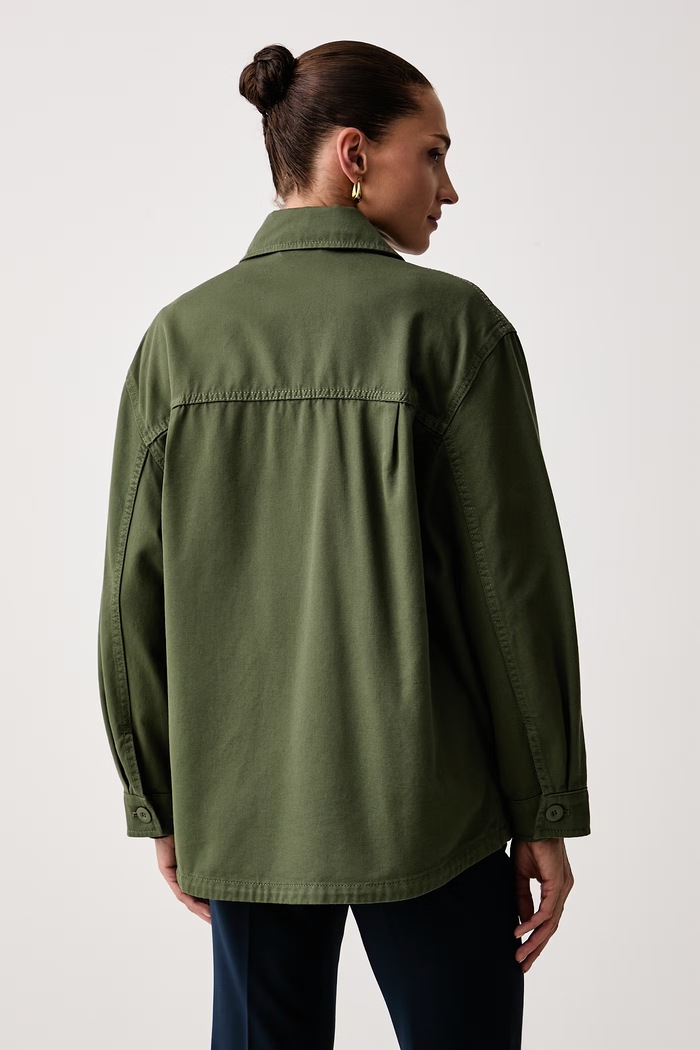 Oblečenie Weekend Max Mara Bunda dámska bavlnená WKDRAZZA 2625086011600 zelená