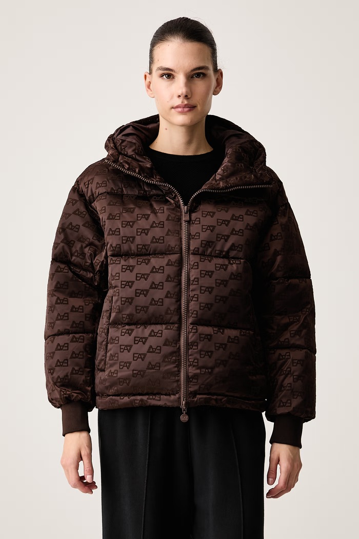 EA7 Emporio Armani Kurtka damska brązowy AF27530.7W001504